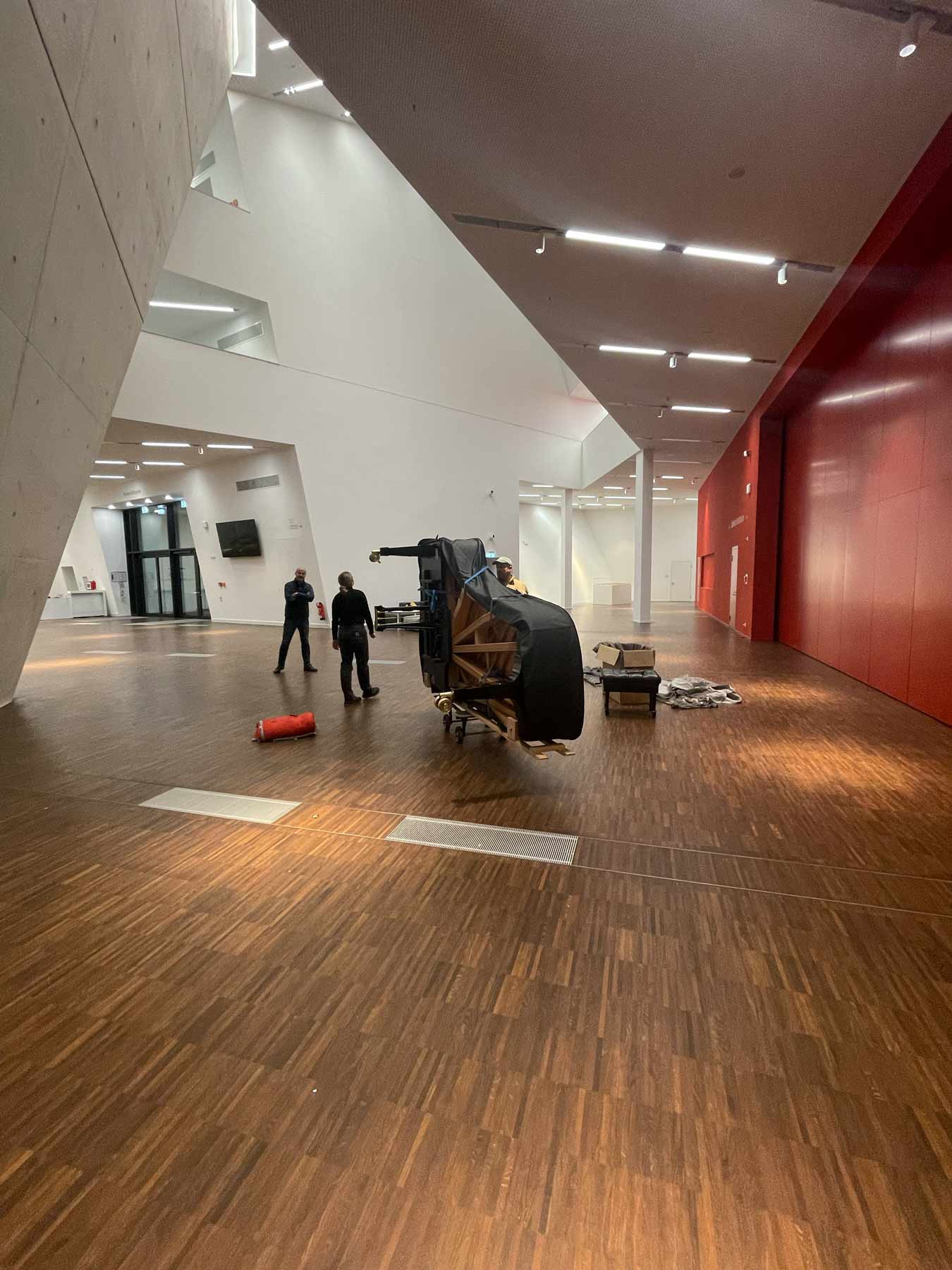 Steinway Flügeltransport für Lang Lang von Klaviertransporte Meyburg-Rüther durchgeführt